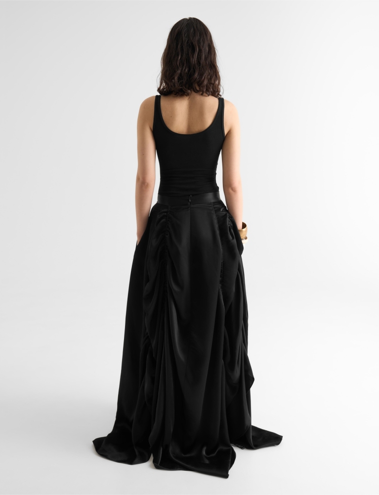 Юбка со шнурами