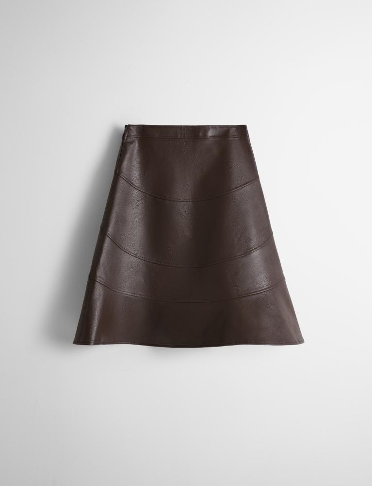 Юбка лентами