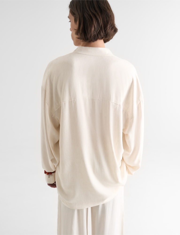 Лонгслив с завязками