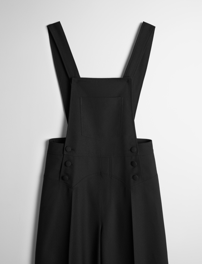 Комбинезон из костюмной ткани