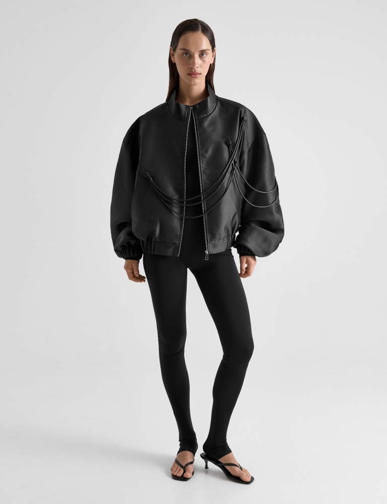 Бомбер с петлицами 