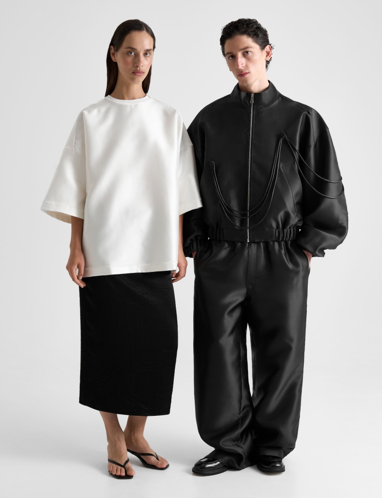 Бомбер с петлицами 