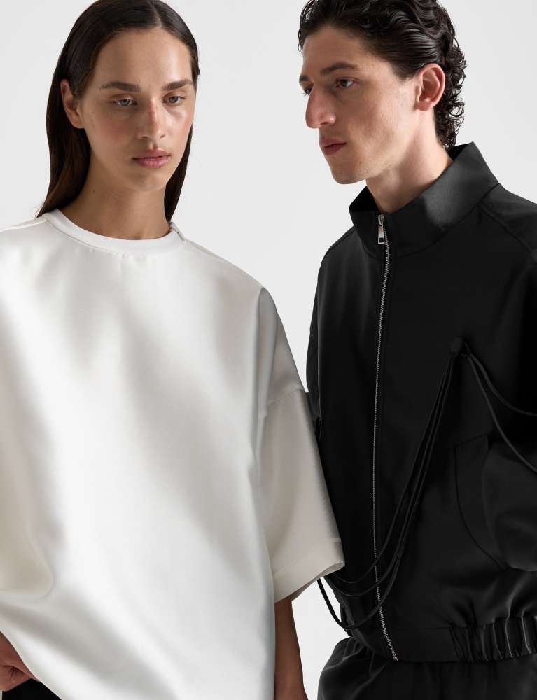 Бомбер с петлицами 