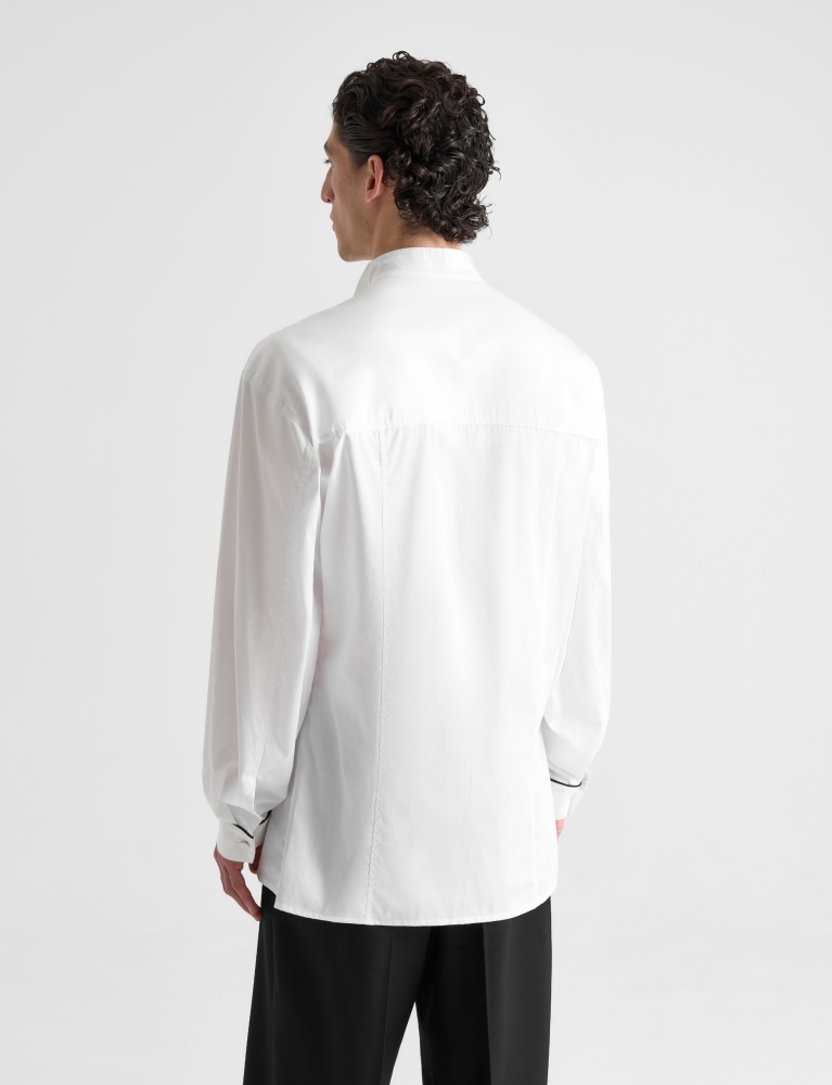 Сорочка с плотной кокеткой 