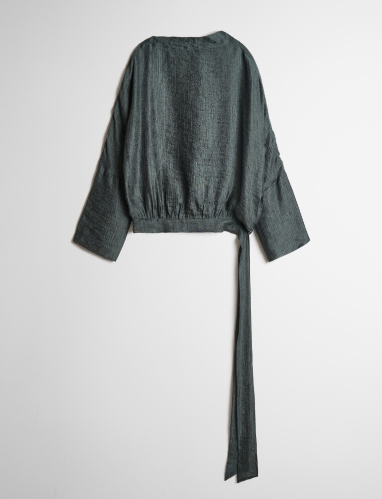 Блуза с длинным рукавом